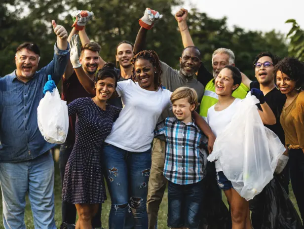 image of charity insurance volunteers